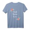 Best Nana Ever T-Shirt mit Blumenmotiv - Pink Flowers Floral Nana T-Shirt, Perfekt für Oma Geschenke