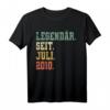 11 Jahre Geburtstag T-Shirt Geschenk - Legendär Seit Juli 2010 Vintage & Retro Geburtstagsshirt für Jungen & Mädchen