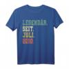 11 Jahre Geburtstag T-Shirt Geschenk - Legendär Seit Juli 2010 Vintage & Retro Geburtstagsshirt für Jungen & Mädchen