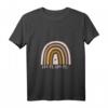 Damen Regenbogen Mama T-Shirt mit V-Ausschnitt – Perfektes Geburtstags- oder Muttertagsgeschenk für Mütter