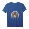Damen Regenbogen Mama T-Shirt mit V-Ausschnitt – Perfektes Geburtstags- oder Muttertagsgeschenk für Mütter