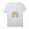 Damen Regenbogen Mama T-Shirt mit V-Ausschnitt – Perfektes Geburtstags- oder Muttertagsgeschenk für Mütter
