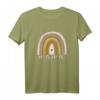 Damen Regenbogen Mama Raglan-Shirt – Leichter, klassischer Schnitt mit doppelgenähten Ärmeln, perfektes Geburtstags- und Muttertagsgeschenk