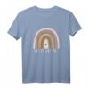 Damen Regenbogen Mama Raglan-Shirt – Leichter, klassischer Schnitt mit doppelgenähten Ärmeln, perfektes Geburtstags- und Muttertagsgeschenk