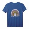 Damen Regenbogen Mama Raglan-Shirt – Leichter, klassischer Schnitt mit doppelgenähten Ärmeln, perfektes Geburtstags- und Muttertagsgeschenk