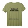 Auswanderer Gästebuch T-Shirt für Abschiedsparty – Persönliche Wünsche für Auslandsaufenthalte in Australien, USA, Japan & mehr