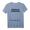 Auswanderer Gästebuch T-Shirt für Abschiedsparty – Persönliche Wünsche für Auslandsaufenthalte in Australien, USA, Japan & mehr