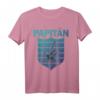 Lustiges Herren T-Shirt 'Ich bin dein - Papitän' mit Anker und Schild - Originelles Geschenk für Vatertag & Papa