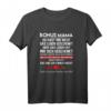 Bonus Mama T-Shirt – Lustiges Muttertagsgeschenk mit Spruch für Stiefmütter, Mütter & Bonus Mamas, originell & humorvoll
