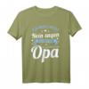 Opa T-Shirt Vatertag & Geburtstag - Lustiger Spruch 'Ich muss nicht Nein sagen. Ich bin der Opa.' Geschenkidee für Großvater, Enkel, Tochter & Familie