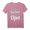 Opa T-Shirt Vatertag & Geburtstag - Lustiger Spruch 'Ich muss nicht Nein sagen. Ich bin der Opa.' Geschenkidee für Großvater, Enkel, Tochter & Familie