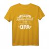 Rente Ruhestand Vollzeit Opa T-Shirt - Humorvolles Geschenk für Rentner, Opas & Ruhestandsfeier