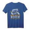 Fischen Opa Enkel Angler T-Shirt - Lustiges Angel Shirt als Geschenk für Großvater und Enkel für den nächsten Angel-Ausflug