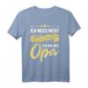 Vatertag Shirt Opa T-Shirt mit Spruch - Lustiges Geschenk für Großvater zum Geburtstag, Weihnachten oder Familienfest