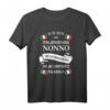 Italienischer Opa und leidenschaftlicher Sänger - Nonno T-Shirt für Italienliebhaber & Musikfans
