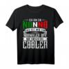 Italienischer Opa aus Italien Nonno T-Shirt - Lustiges Design in den Farben der Italien Flagge mit witzigem Spruch