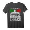 Italienischer Opa aus Italien Nonno T-Shirt - Lustiges Design in den Farben der Italien Flagge mit witzigem Spruch