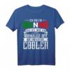 Italienischer Opa aus Italien Nonno T-Shirt - Lustiges Design in den Farben der Italien Flagge mit witzigem Spruch
