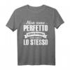 Herren Non sono perfetto sono nonno T-Shirt - Lustiges Opa Outfit für Großväter mit Humor