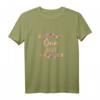 Ich werde Oma 2021 Loading Blumen Überraschung T-Shirt – Lustige Schwangerschaftsankündigung & Geschenk für die zukünftige Oma