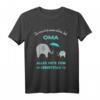Alles Gute zum Geburtstag Oma Geschenk T-Shirt – Persönliches Geburtstagsgeschenk für die beste Oma, Opa oder Kinder