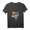 Ich werde Oma 2021 - Werdende Oma Geschenk Baby Geburt T-Shirt mit V-Ausschnitt für Schwangerschaftsverkündung & Baby-Party