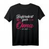 Vintage HapDog T-Shirt - Befördert zur Oma 2021, lustiges Geschenk für Oma zum Jubiläum