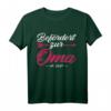 Vintage HapDog T-Shirt - Befördert zur Oma 2021, lustiges Geschenk für Oma zum Jubiläum