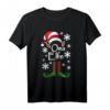 Elfen Oma Weihnachts T-Shirt - Lustiges Ugly Christmas Oberteil mit Tannenbaum, Schnee und Weihnachtsmotiven für die ganze Familie