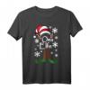 Elfen Oma Weihnachts T-Shirt - Lustiges Ugly Christmas Oberteil mit Tannenbaum, Schnee und Weihnachtsmotiven für die ganze Familie