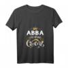 Lustiges Abba Title Above Queen T-Shirt – Geschenk für Oma, Großmutter, Enkel, Familie, Geburtstags- & Weihnachtsgeschenk
