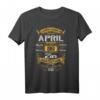 Lustiges 60. Geburtstag T-Shirt für Jahrgang 1961 April – Vintage Geschenk für Sie & Ihn, Familie & Freunde