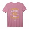 Lustiges 60. Geburtstag T-Shirt für Jahrgang 1961 April – Vintage Geschenk für Sie & Ihn, Familie & Freunde
