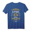 Lustiges 60. Geburtstag T-Shirt für Jahrgang 1961 April – Vintage Geschenk für Sie & Ihn, Familie & Freunde