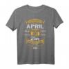 Lustiges 60. Geburtstag T-Shirt für Jahrgang 1961 April – Vintage Geschenk für Sie & Ihn, Familie & Freunde