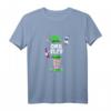 Damen Oma Elfe Partnerlook Wein Saufen Weihnachten Familien T-Shirt – Lustiges Weihnachtsgeschenk für Weinliebende Frauen und die ganze Familie