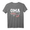 Oma Ladebalken lädt T-Shirt – Humorvolles Geschenk für Großmütter, Omis & Großmamas zur Babyankündigung