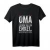 Damen Stolze Oma Enkel Großmutter T-Shirt - Persönliches Geschenk zum Geburtstag oder Weihnachten für eine wichtige Familien-Oma
