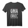 Damen Stolze Oma Enkel Großmutter T-Shirt - Persönliches Geschenk zum Geburtstag oder Weihnachten für eine wichtige Familien-Oma