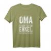 Damen Stolze Oma Enkel Großmutter T-Shirt - Persönliches Geschenk zum Geburtstag oder Weihnachten für eine wichtige Familien-Oma