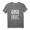 Damen Stolze Oma Enkel Großmutter T-Shirt - Persönliches Geschenk zum Geburtstag oder Weihnachten für eine wichtige Familien-Oma