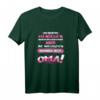 Geschenk-Idee für Oma - Lustiges T-Shirt mit Spruch für Geburtstag, Weihnachten & Co. | Perfekt vom Enkel, Tochter oder Sohn