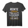Rente 2020 Legende Rentner Ruhestand Pension Vater Geschenk T-Shirt – Humorvolles Geschenk für den Ruhestand, Opa, Mutter & Kollegen