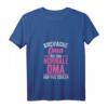 Damen Dreifache Oma T-Shirt mit V-Ausschnitt - Cooles Oma Design für Großmütter mit Enkelkindern