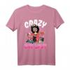 Lustiges Crazy Cat Lady Motiv Geschenk Tolle Katze Mama Oma T-Shirt – Perfektes Geschenk für Katzenliebhaberinnen, Familie und Freunde