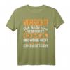 Vorsicht verrückte Oma T-Shirt - Lustiges Geschenk für Oma Fans mit witzigem Spruch