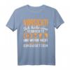 Vorsicht verrückte Oma T-Shirt - Lustiges Geschenk für Oma Fans mit witzigem Spruch