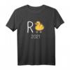 Rente Ente 2021 T-Shirt – Lustiges Ruhestand Geschenk für Oma & Opa, Humorvolles Rentner T-Shirt zum Rentenbeginn 2021