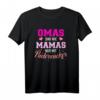 Omas sind wie Mamas nur mit Puderzucker T-Shirt – Lustiges Geschenk für Großmütter, Enkelinnen & Familien