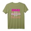 Omas sind wie Mamas nur mit Puderzucker T-Shirt – Lustiges Geschenk für Großmütter, Enkelinnen & Familien
